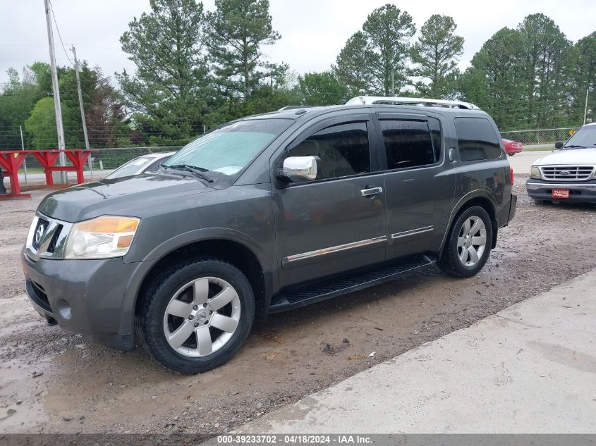 2010 Nissan Armada Titanium VIN: 5N1BA0ND1AN617103 Lot: 39233702