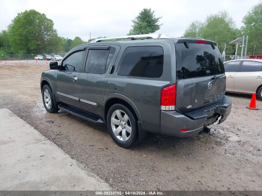 2010 Nissan Armada Titanium VIN: 5N1BA0ND1AN617103 Lot: 39233702