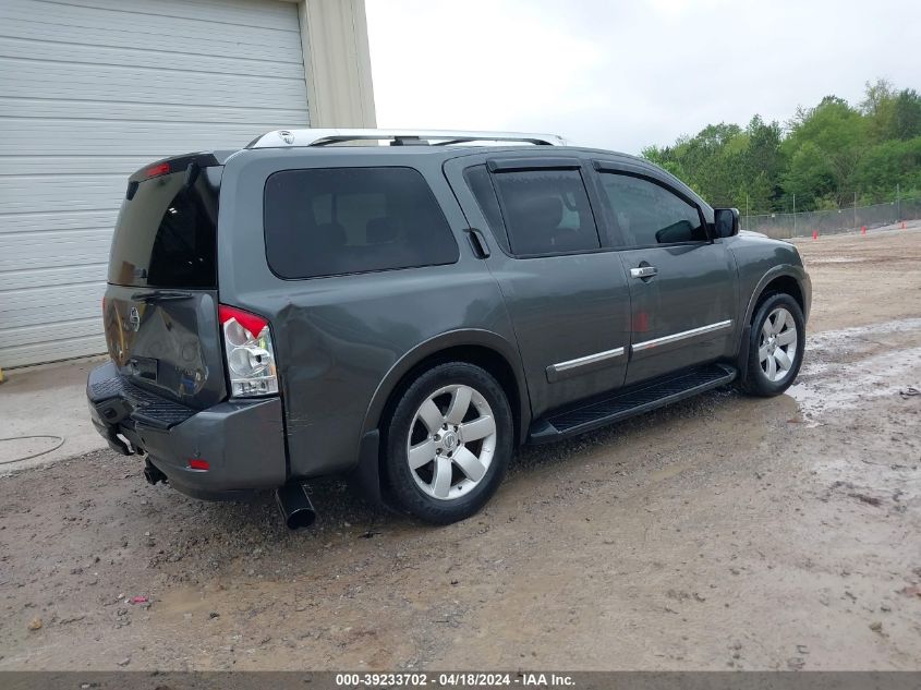 2010 Nissan Armada Titanium VIN: 5N1BA0ND1AN617103 Lot: 39233702