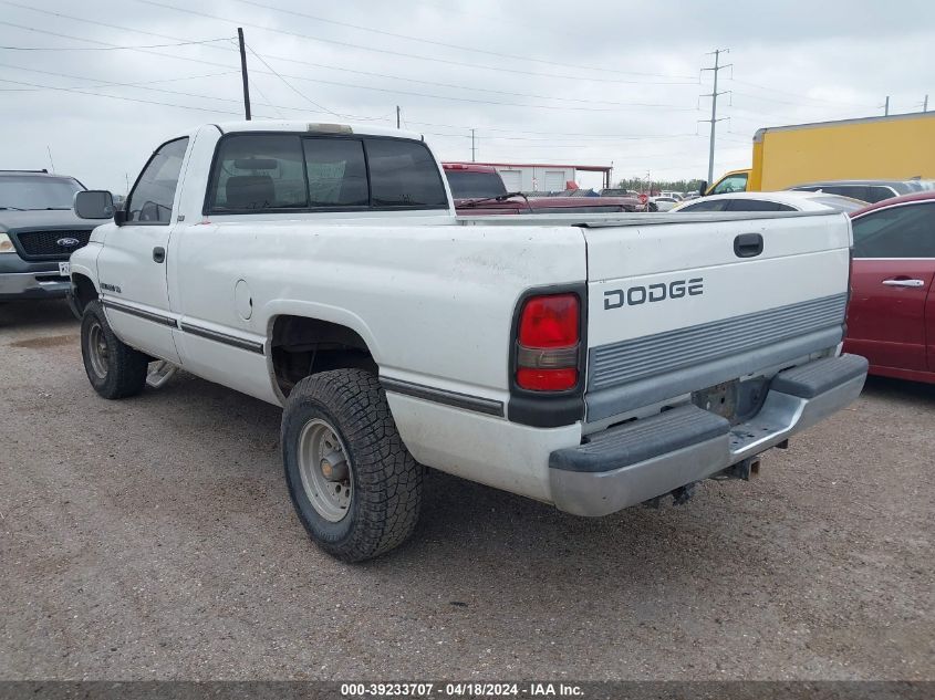 1997 Dodge Ram 1500 Lt VIN: 1B7HC16Y9VJ628699 Lot: 11965707