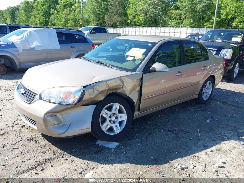 2006 Chevrolet Malibu Lt VIN: 1G1ZT51826F231688 Lot: 49846414