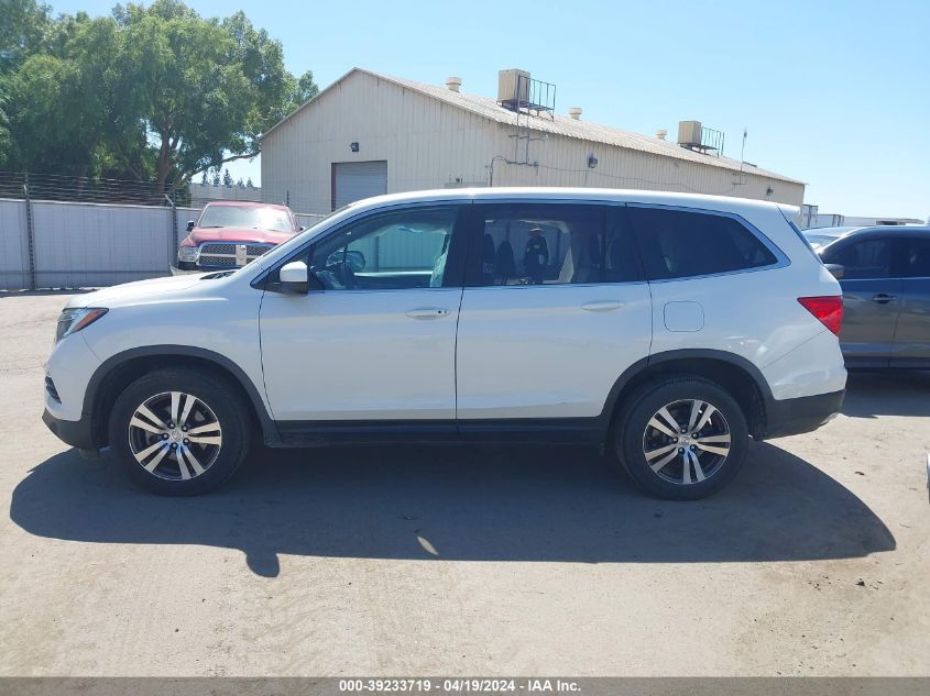 2017 Honda Pilot Ex-L VIN: 5FNYF6H61HB086283 Lot: 39233719