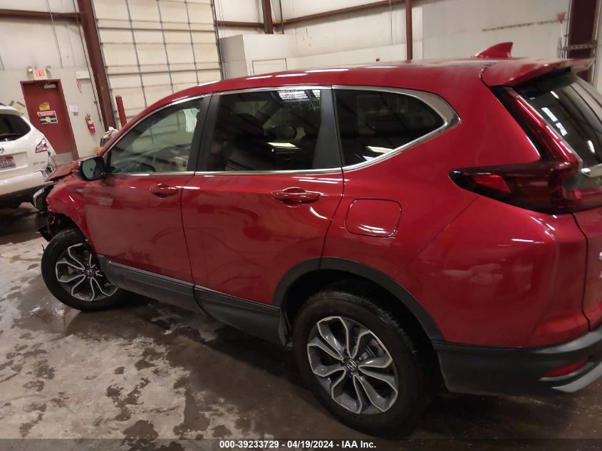 2022 Honda Cr-V Hybrid Ex-L VIN: 5J6RT6H87NL000475 Lot: 39233729