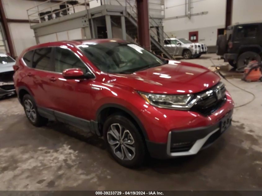 2022 Honda Cr-V Hybrid Ex-L VIN: 5J6RT6H87NL000475 Lot: 39233729
