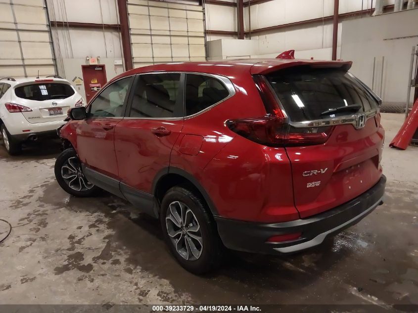 2022 Honda Cr-V Hybrid Ex-L VIN: 5J6RT6H87NL000475 Lot: 39233729