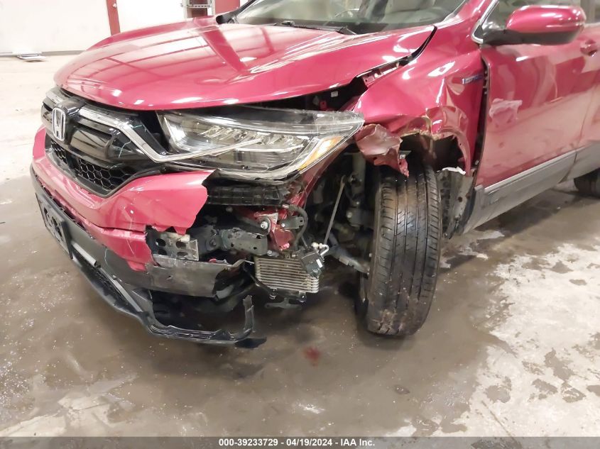2022 Honda Cr-V Hybrid Ex-L VIN: 5J6RT6H87NL000475 Lot: 39233729
