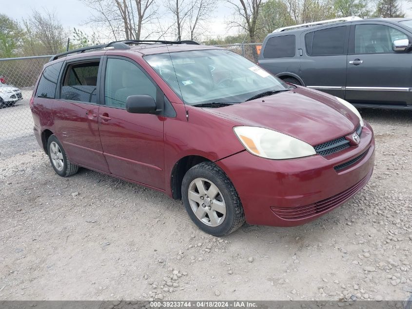 2004 Toyota Sienna Le VIN: 5TDZA23C14S086296 Lot: 39233744