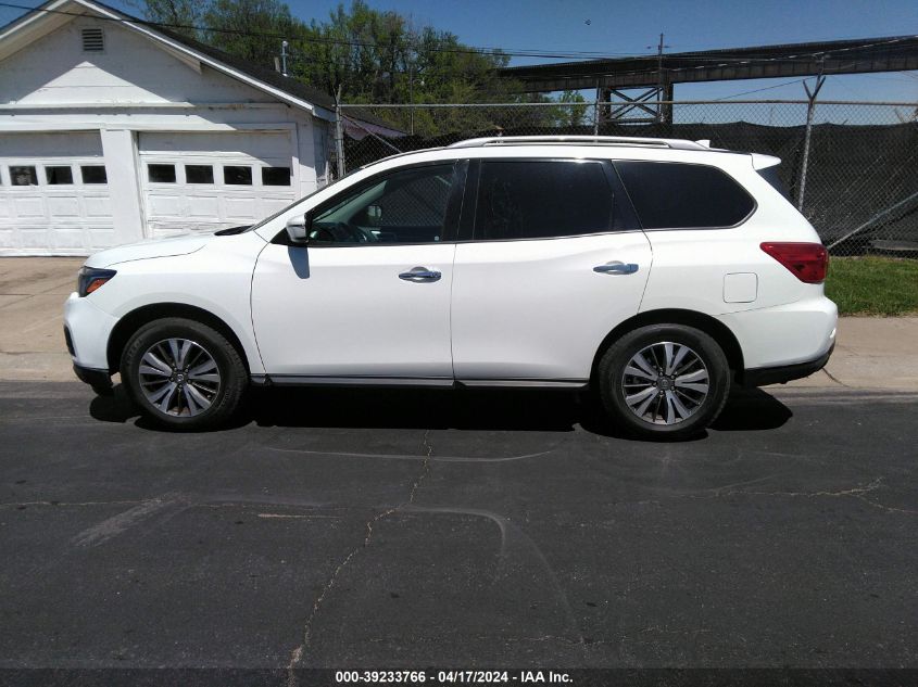 2019 Nissan Pathfinder Sv VIN: 5N1DR2MM6KC629131 Lot: 39233766