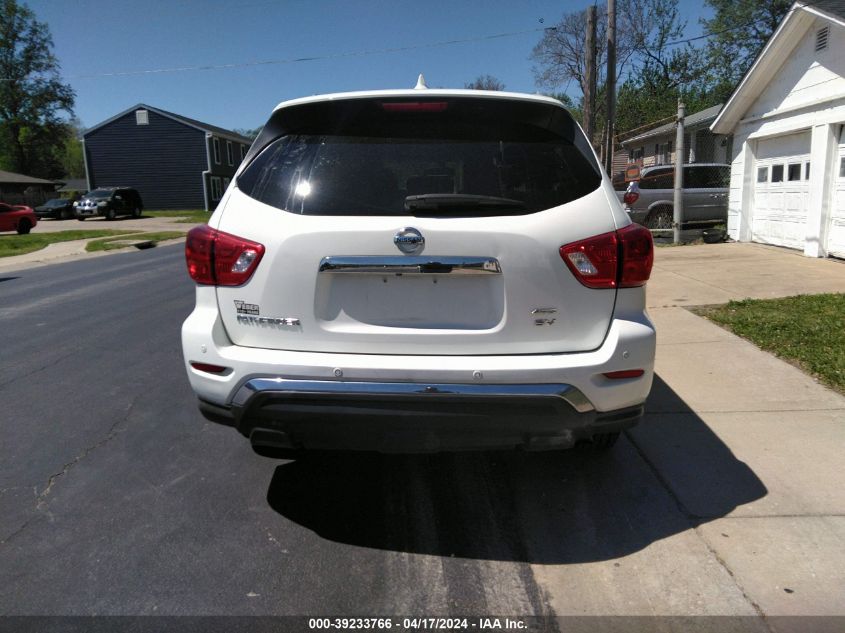 2019 Nissan Pathfinder Sv VIN: 5N1DR2MM6KC629131 Lot: 39233766