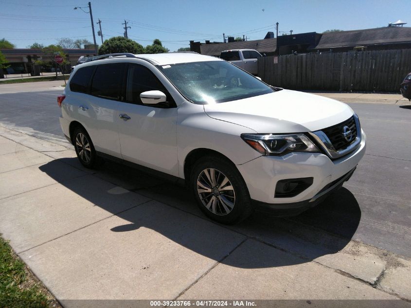 2019 Nissan Pathfinder Sv VIN: 5N1DR2MM6KC629131 Lot: 39233766