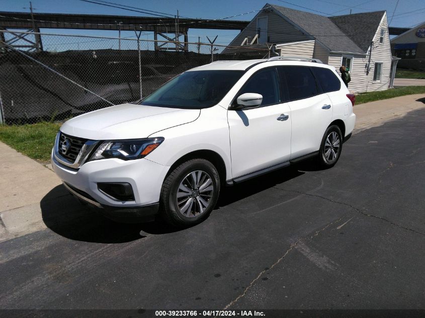 2019 Nissan Pathfinder Sv VIN: 5N1DR2MM6KC629131 Lot: 39233766