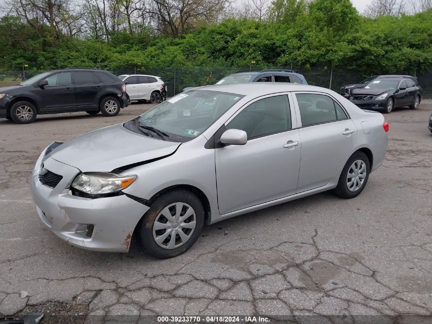 2009 Toyota Corolla Le VIN: JTDBL40E599062697 Lot: 10974080