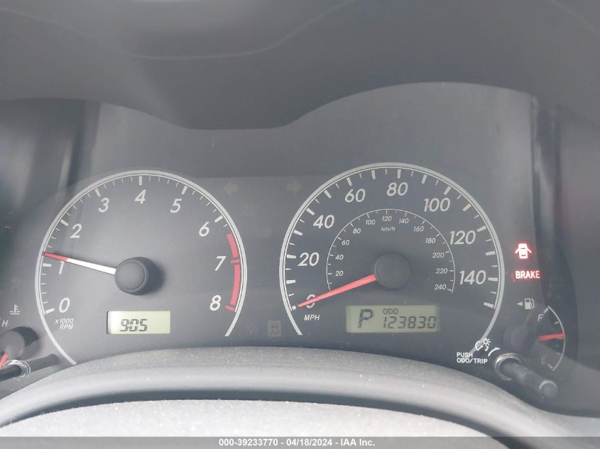 2009 Toyota Corolla Le VIN: JTDBL40E599062697 Lot: 10974080