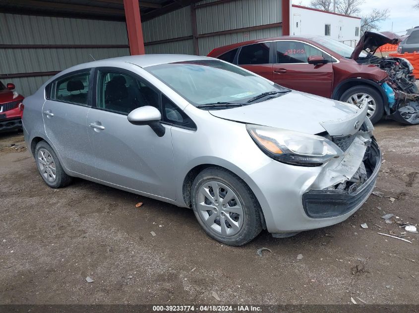 2015 Kia Rio Lx VIN: KNADM4A36F6500513 Lot: 39233774