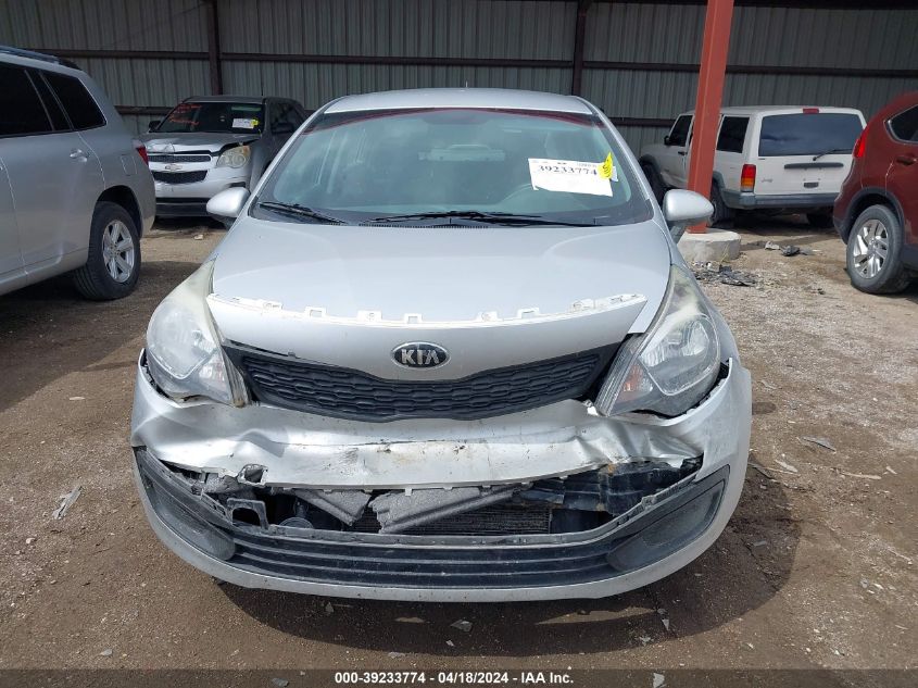 2015 Kia Rio Lx VIN: KNADM4A36F6500513 Lot: 39233774