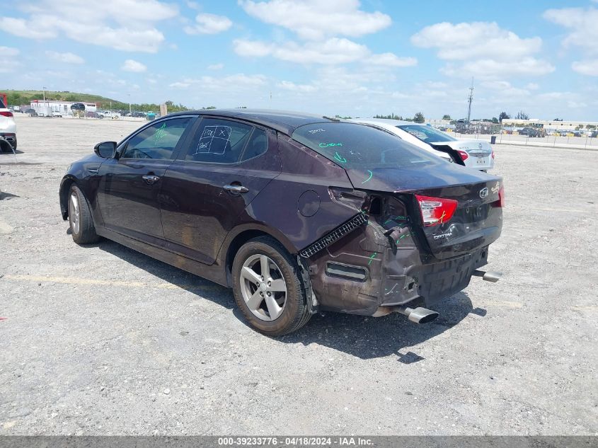 2015 Kia Optima Lx VIN: 5XXGM4A78FG468457 Lot: 11981290