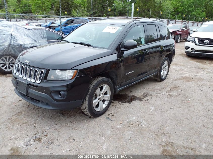 2016 Jeep Compass Sport VIN: 1C4NJCBA1GD743263 Lot: 39233780