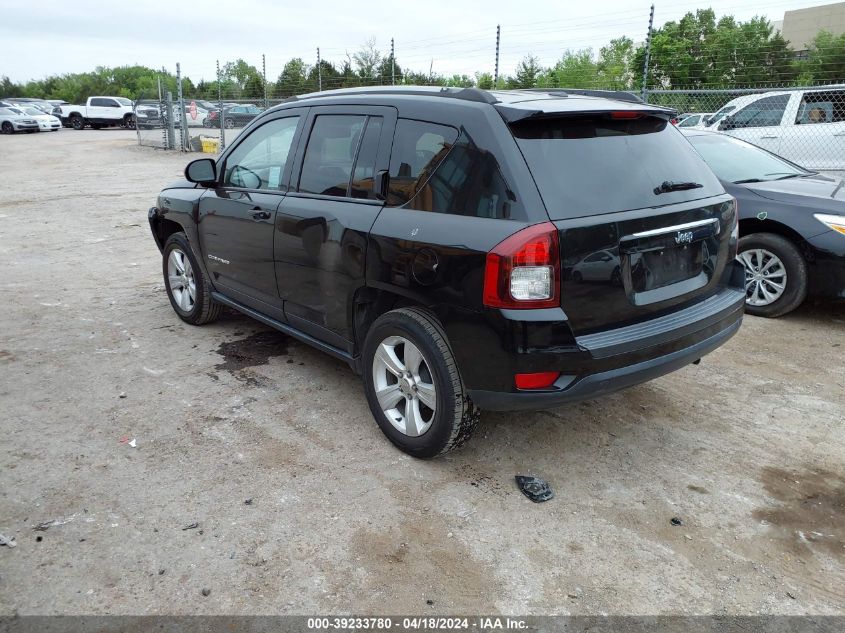 2016 Jeep Compass Sport VIN: 1C4NJCBA1GD743263 Lot: 39233780