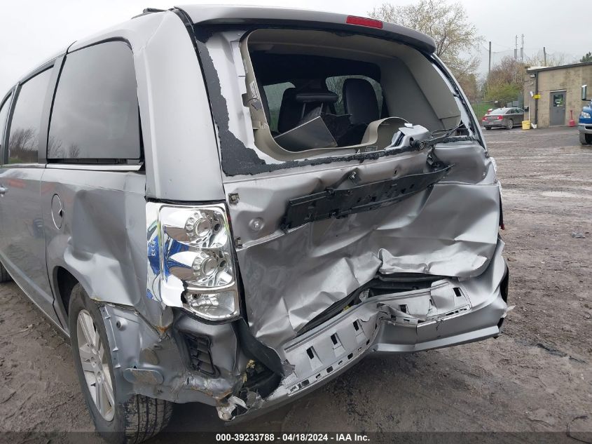 2018 Dodge Grand Caravan Sxt VIN: 2C4RDGCG1JR240890 Lot: 39233788