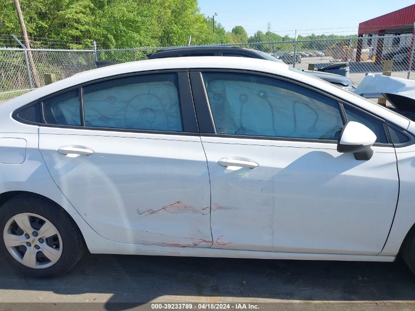 2017 Chevrolet Cruze Ls Auto VIN: 1G1BC5SM0H7144852 Lot: 39233789