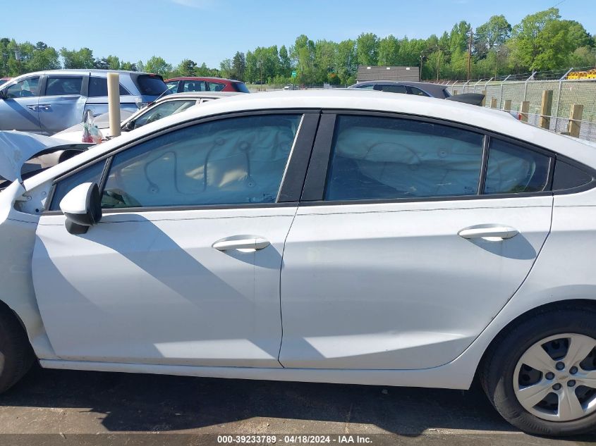 2017 Chevrolet Cruze Ls Auto VIN: 1G1BC5SM0H7144852 Lot: 39233789