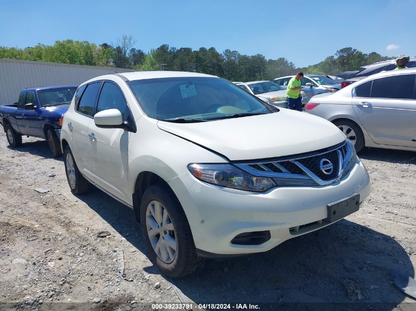 2011 Nissan Murano S VIN: JN8AZ1MU9BW059713 Lot: 39233791