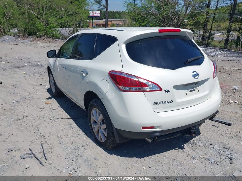 2011 Nissan Murano S VIN: JN8AZ1MU9BW059713 Lot: 39233791