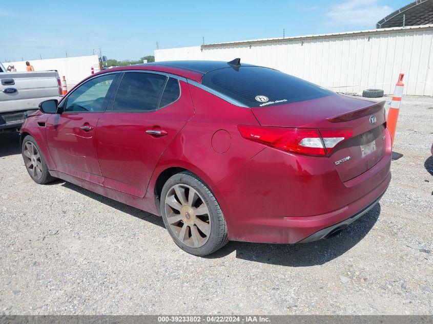 2013 Kia Optima Sx VIN: 5XXGR4A62DG130218 Lot: 39233802