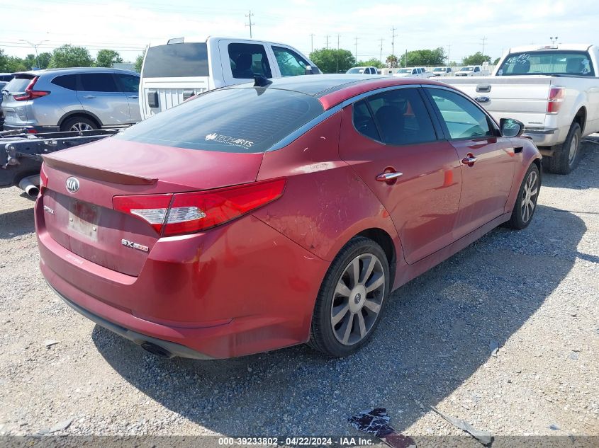 2013 Kia Optima Sx VIN: 5XXGR4A62DG130218 Lot: 39233802