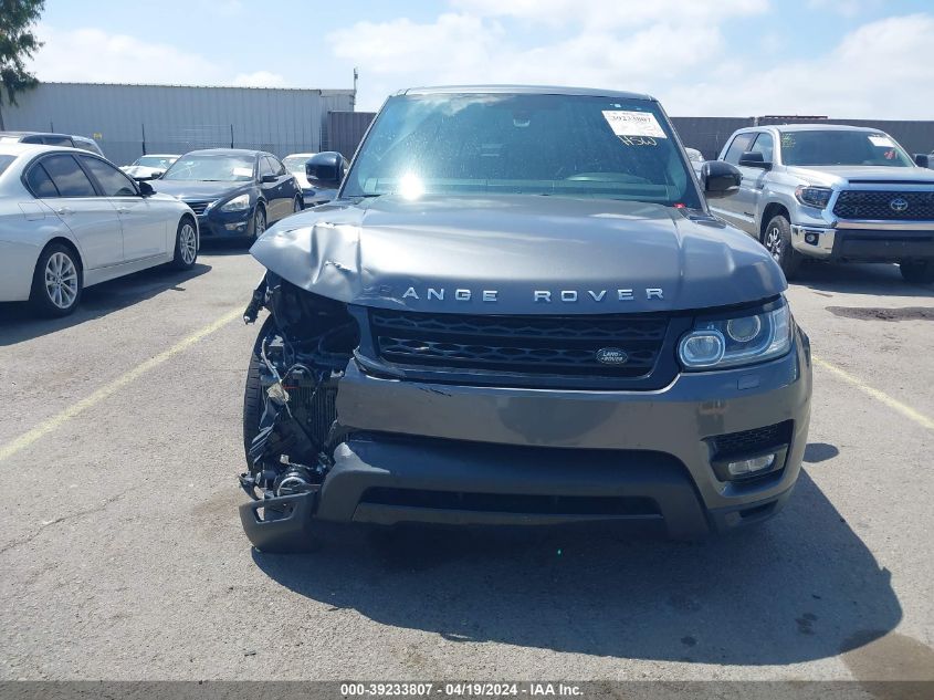 2015 Land Rover Range Rover Sport 5.0L V8 Supercharged VIN: SALWR2TF9FA507308 Lot: 39233807