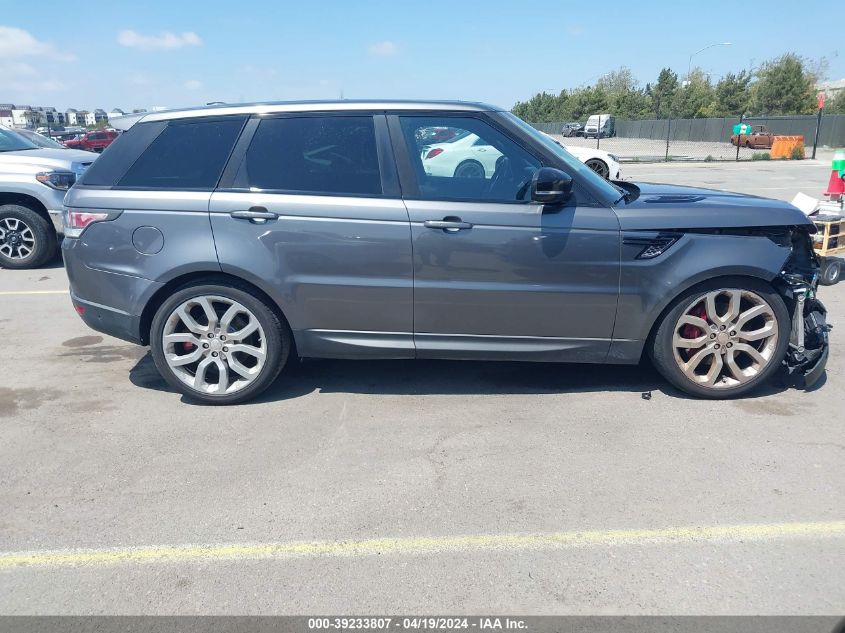 2015 Land Rover Range Rover Sport 5.0L V8 Supercharged VIN: SALWR2TF9FA507308 Lot: 39233807