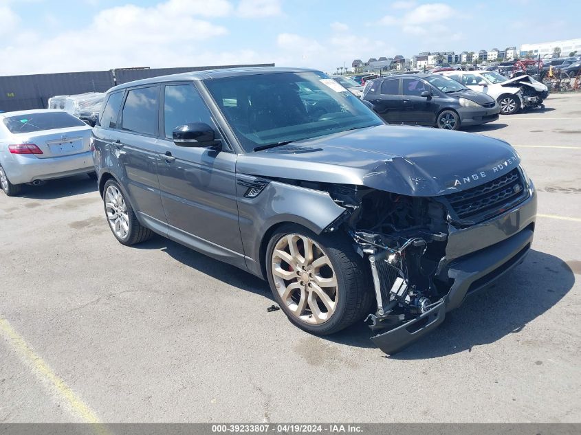 2015 Land Rover Range Rover Sport 5.0L V8 Supercharged VIN: SALWR2TF9FA507308 Lot: 39233807