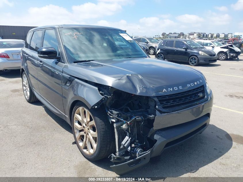 2015 Land Rover Range Rover Sport 5.0L V8 Supercharged VIN: SALWR2TF9FA507308 Lot: 39233807