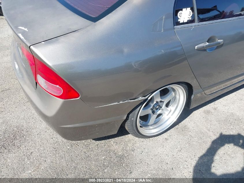 2007 Honda Civic Lx VIN: 1HGFA16567L063825 Lot: 39233821