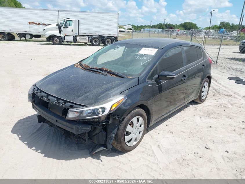 2017 Kia Forte Lx VIN: KNAFK5A8XH5700240 Lot: 39233827