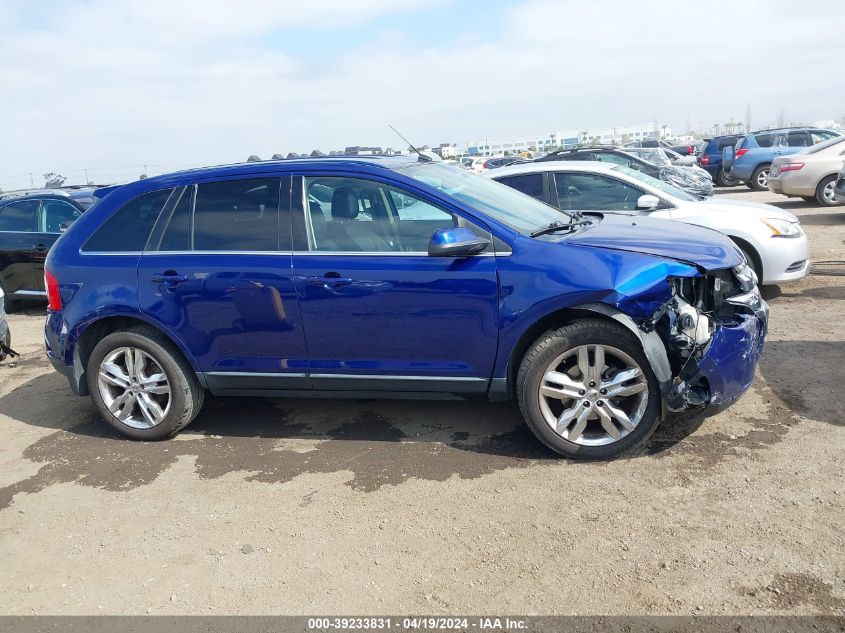 2013 Ford Edge Limited VIN: 2FMDK4KC9DBA41107 Lot: 39233831