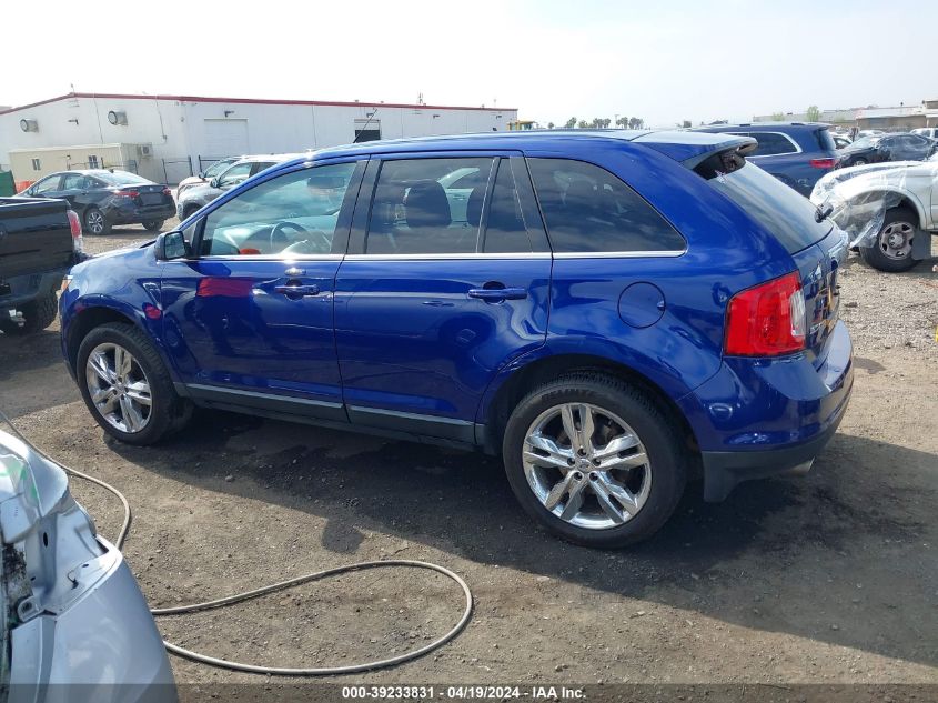 2013 Ford Edge Limited VIN: 2FMDK4KC9DBA41107 Lot: 39233831