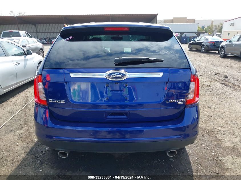 2013 Ford Edge Limited VIN: 2FMDK4KC9DBA41107 Lot: 39233831