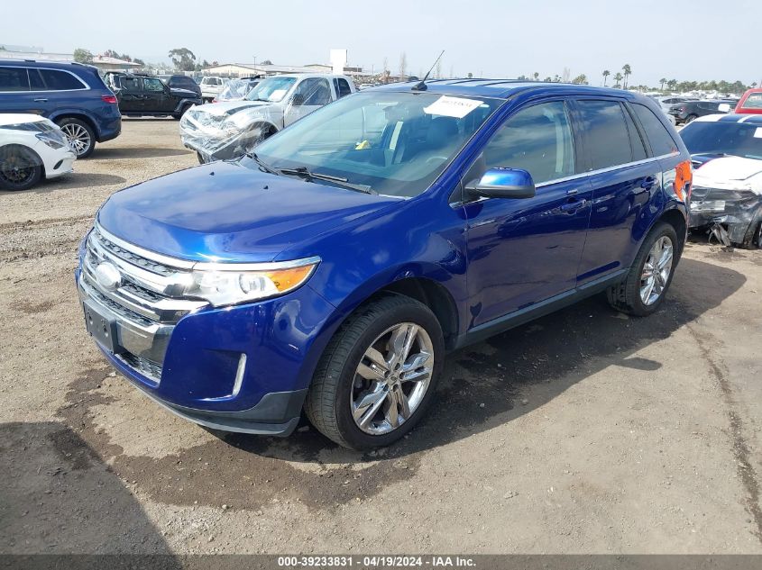 2013 Ford Edge Limited VIN: 2FMDK4KC9DBA41107 Lot: 39233831