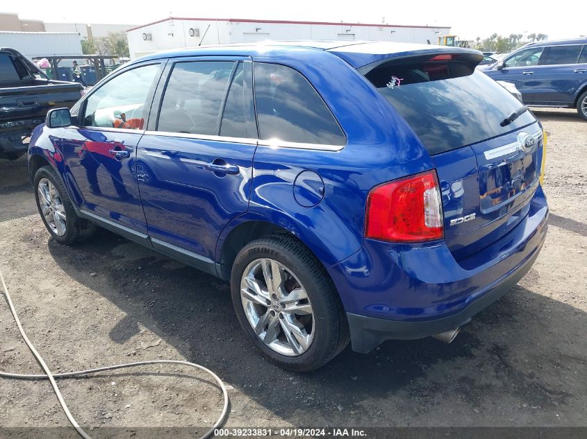 2013 Ford Edge Limited VIN: 2FMDK4KC9DBA41107 Lot: 39233831
