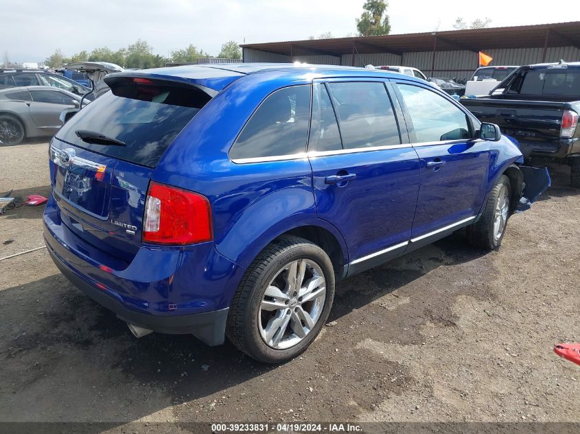 2013 Ford Edge Limited VIN: 2FMDK4KC9DBA41107 Lot: 39233831