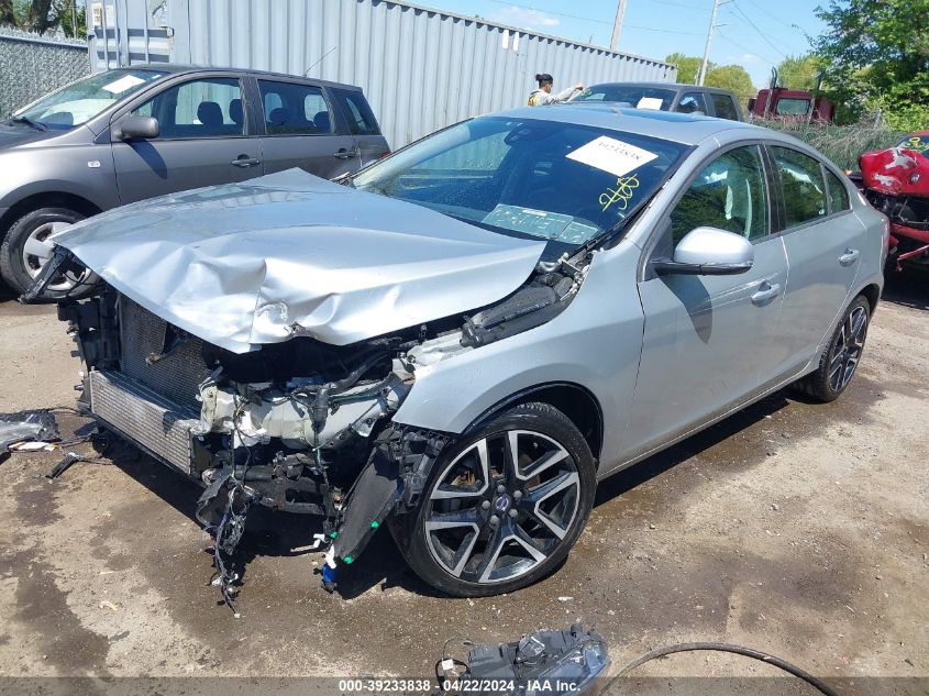 2017 Volvo S60 T5 Dynamic VIN: YV140MTL4H2437380 Lot: 39233838