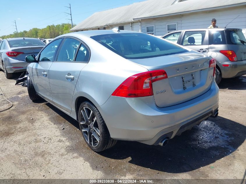 2017 Volvo S60 T5 Dynamic VIN: YV140MTL4H2437380 Lot: 39233838