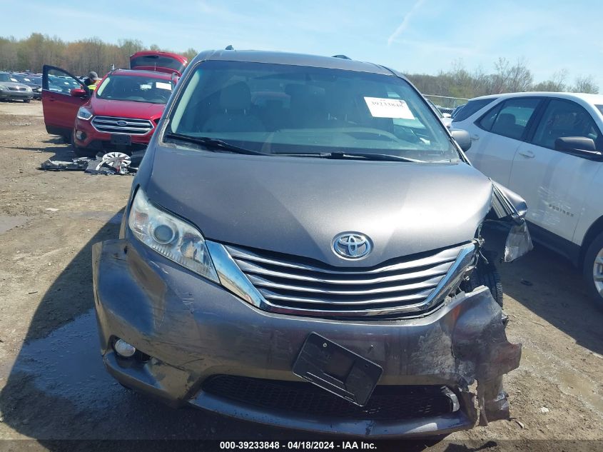 2015 Toyota Sienna Xle 8 Passenger VIN: 5TDYK3DC6FS569914 Lot: 39233848