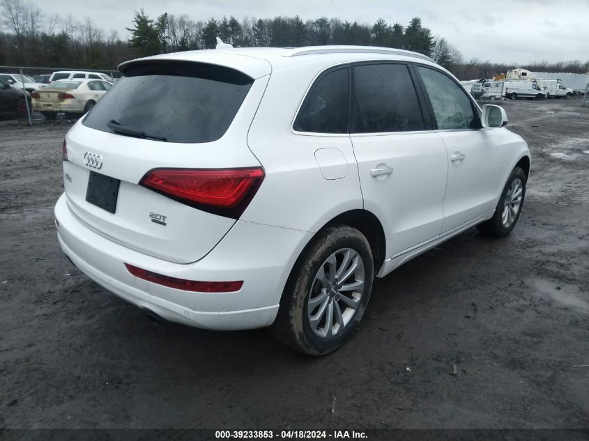 2015 Audi Q5 2.0T Premium VIN: WA1LFAFP0FA106144 Lot: 39233853