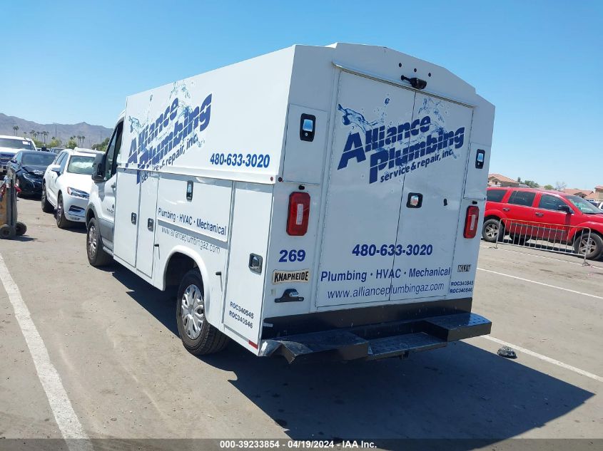 2019 Ford Transit T-350 VIN: 1FDBW5PM5KKB00272 Lot: 39233854