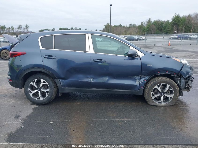 2021 Kia Sportage Lx VIN: KNDPMCAC7M7879670 Lot: 39233901