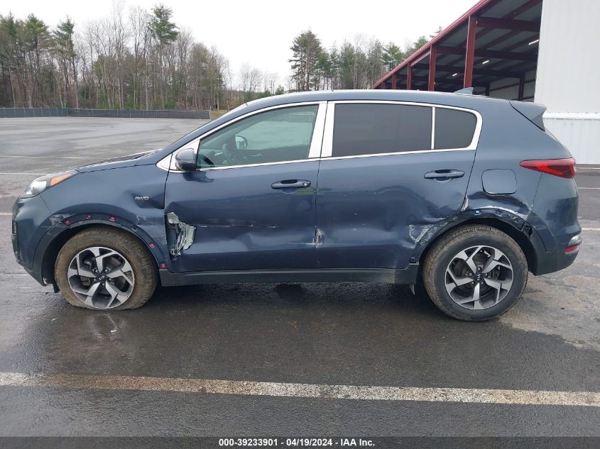 2021 Kia Sportage Lx VIN: KNDPMCAC7M7879670 Lot: 39233901
