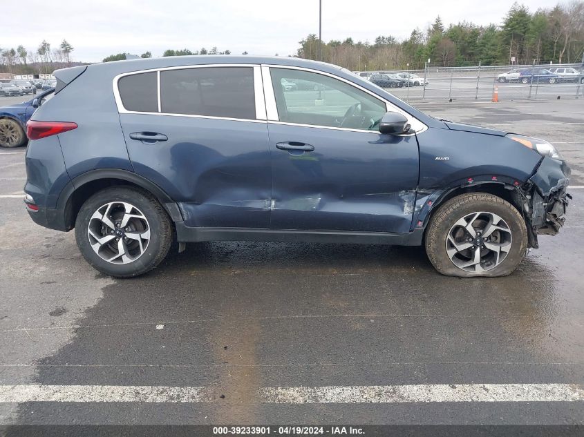 2021 Kia Sportage Lx VIN: KNDPMCAC7M7879670 Lot: 39233901
