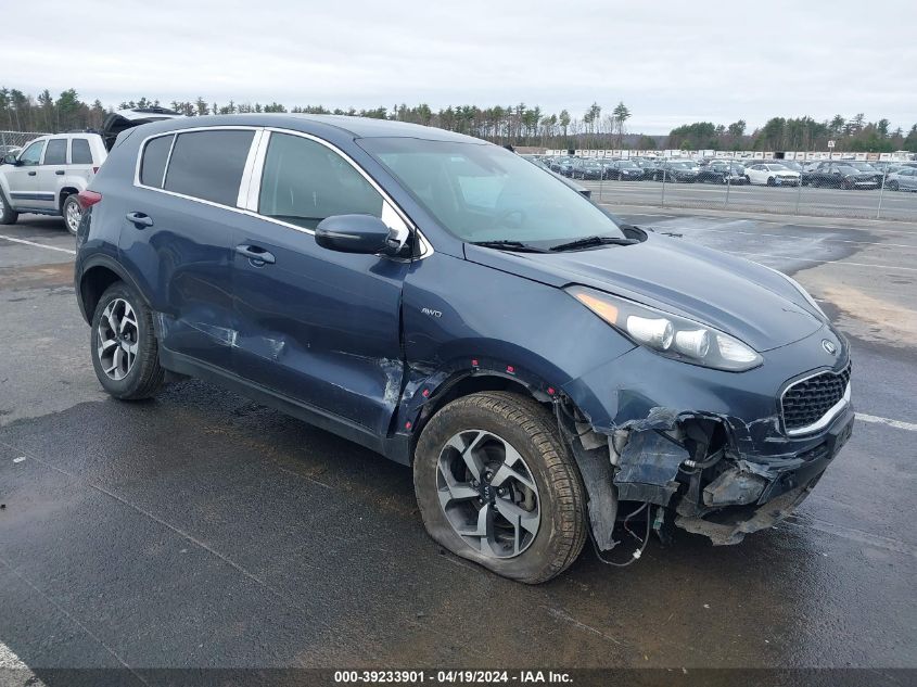2021 Kia Sportage Lx VIN: KNDPMCAC7M7879670 Lot: 39233901